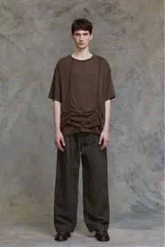 新品]Ziggy Chen Pleated Suit Shorts Grey - メルカリ