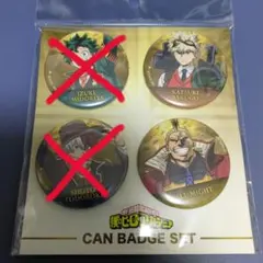 ヒロアカ 爆豪&オールマイト 缶バッジセット