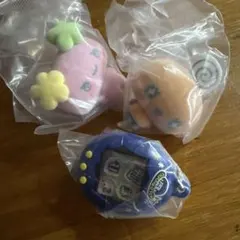 たまごっちおかしなたまごボーロっち3 カプセルフロッキーズ　3個セット