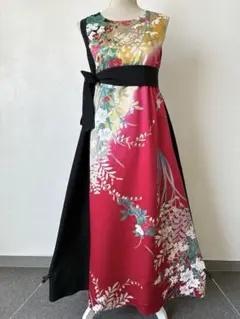 3371 着物　リメイク　ドレス　ワンピース