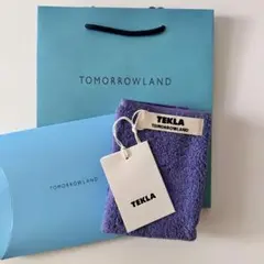 テクラ TEKLA ハンドタオル オーガニックコットン　アスター　パープルのサムネイル