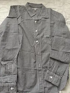 UNIQLO ユニクロ ギンガム チェック シャツ ブラウス 長袖 S