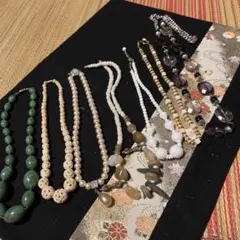 ネックレスセット 8本 天然石・パール