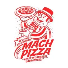【Tシャツ】　MACH PIZZA　マッハピザ　MOTHER2　ホワイトM