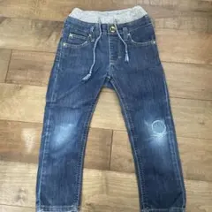 Lee リー キッズ 110 ㎝ ダメージ ジーンズ デニム