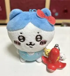 ハチワレマスコット＆ちいかわとうさぎ　のキーホルダー