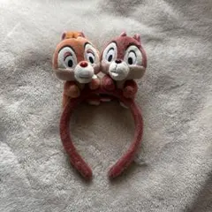 ディズニー チップとデール ぬいぐるみカチューシャ