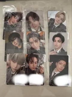 &team 月狼 go in blind ユニバ 特典トレカ セット　全員