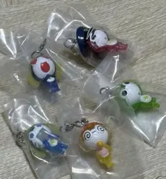 ケロロ軍曹　ちびケロめじるしアクセサリーであります　コンプリートセット　全5種