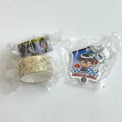 くら寿司×名探偵コナン グッズ3点セット コナン ラバーキーホルダー マステ