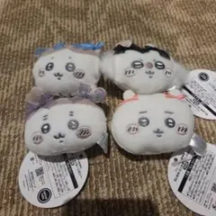 ちいかわ　ミニがまぐち～リボン～　4点セット