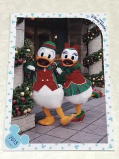 ディズニー スペシャルフォト 【2点セット】クリスマス ドナルド デイジー