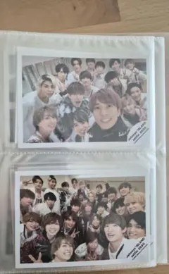 Snow Man　SixTONES　Travis Japan　写真　2枚セット