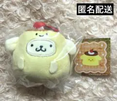 ポムポムプリン　にっこりーノ　サンリオ　ぬいぐるみマスコット プリン