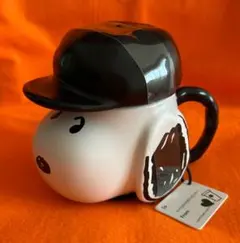 スタバ　スヌーピー　フェイスマグカップ