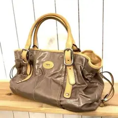 ♯384 TOD’S Gライン ハンドバッグ トートバッグ イタリア製レディース