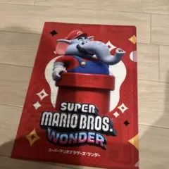 スーパーマリオブラザーズ　ワンダー　クリアファイル