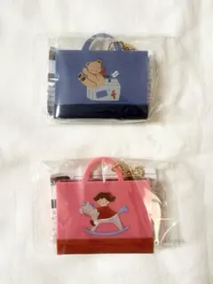 ファミリア　デニムバッグ　ガチャガチャ