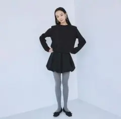 JENNE ジェンヌ ミニスカート ブラック M 日本製 カットソー切替 美品 日本製着痩せカットスカート｜JENNE(ジェンヌ)公式通販：パリジェンヌ