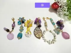⑭、オリジナル天然石チャームセット( ´ ` )♡