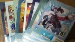 ポケマスEX 一番くじ F賞 クリアポスター 8枚 まとめ売り
