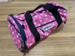 OUTDOOR ピンク星柄ボストンバッグ