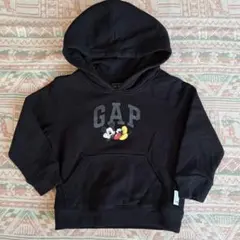 GAP ミッキーマウス パーカー 裏起毛105cm