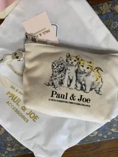 【再値下げ】Paul & Joe 猫イラスト ポーチ