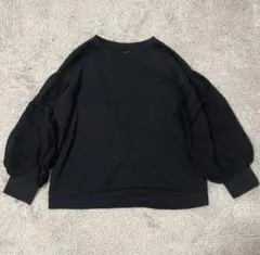 HK WORKS LONDON トップス 黒 スウェット