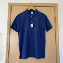 ポロシャツ ブルー Lサイズ