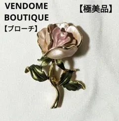 VENDOME BOUTIQUE 薔薇 バラモチーフ ヴィンテージ ブローチのサムネイル