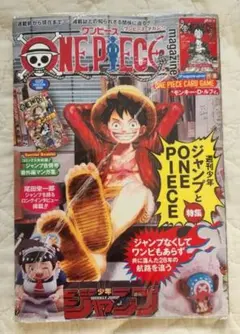 新品未開封 ワンピース　マガジン　20号 ルフィ プロモカード付