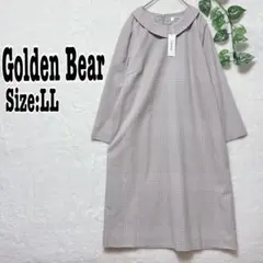 Golden Bear ゴールデンベア チェック柄ワンピース Aライン LL