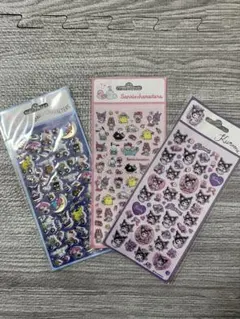 海外限定販売⚡️正規品　 サンリオキャラクター ステッカー 3枚セット
