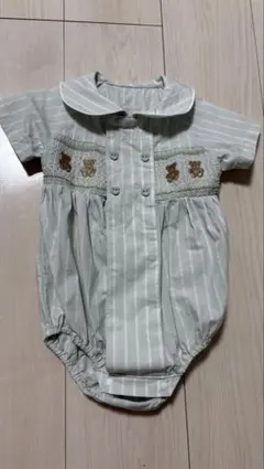 アプレレクール　tiny bear ロンパース　80センチ