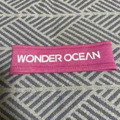 WONDER OCEAN ピンク ダイビング　ヘアバンド　レディース