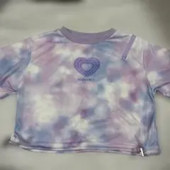 REDOUBLE 半袖Tシャツ パープル タイダイ柄