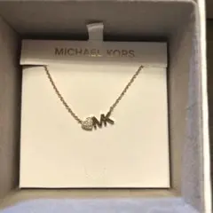 マイケルコース MKロゴ ハートネックレス