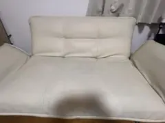 【11/25-12/1東京品川区_受渡し可】ソファ 2人掛け(カバー付き)