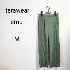 S1380 terawear emu M オリーブグリーン カジュアルパンツのサムネイル