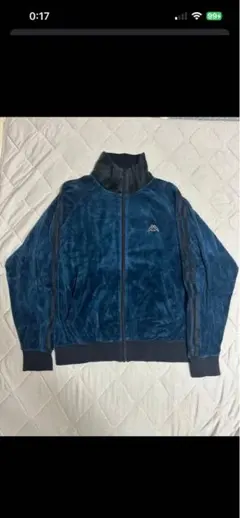 ベロア トラックジャケット ブルゾン