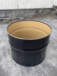 限定2ドラム缶remakeプランター❗️マッドブラック 限定2ドラム缶remakeプランター❗️マッドブラックの通販