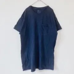 フルーツオブザルーム【XL相当】黒 Tシャツ ポケット付 無地 オーバーサイズのサムネイル