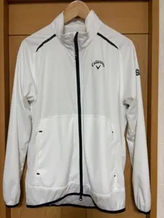 Callaway ゴルフ メンズ ジャケット ナイロン ホワイト - メルカリ