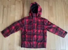 BILLABONG チェック柄 スノーボードジャケット サイズ8year 128