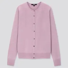 UNIQLO エクストラファインメリノクルーネックカーディガン
