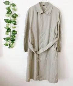 DAKS ダックス トレンチコート ロングコート ステンカラーコート ベルト