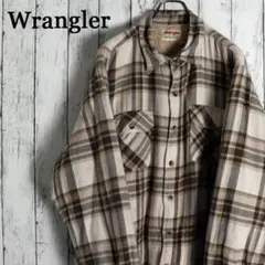 海外古着 Wrangler ラングラー 裏ボア シャツジャケット ベージュ