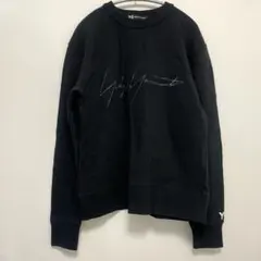 希少美品　Y-3 ワイスリー　トレーナー　ヨウジヤマモト　adidas ブラック