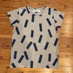 arkakama 総柄 Tシャツ グレー ネイビー XLのサムネイル